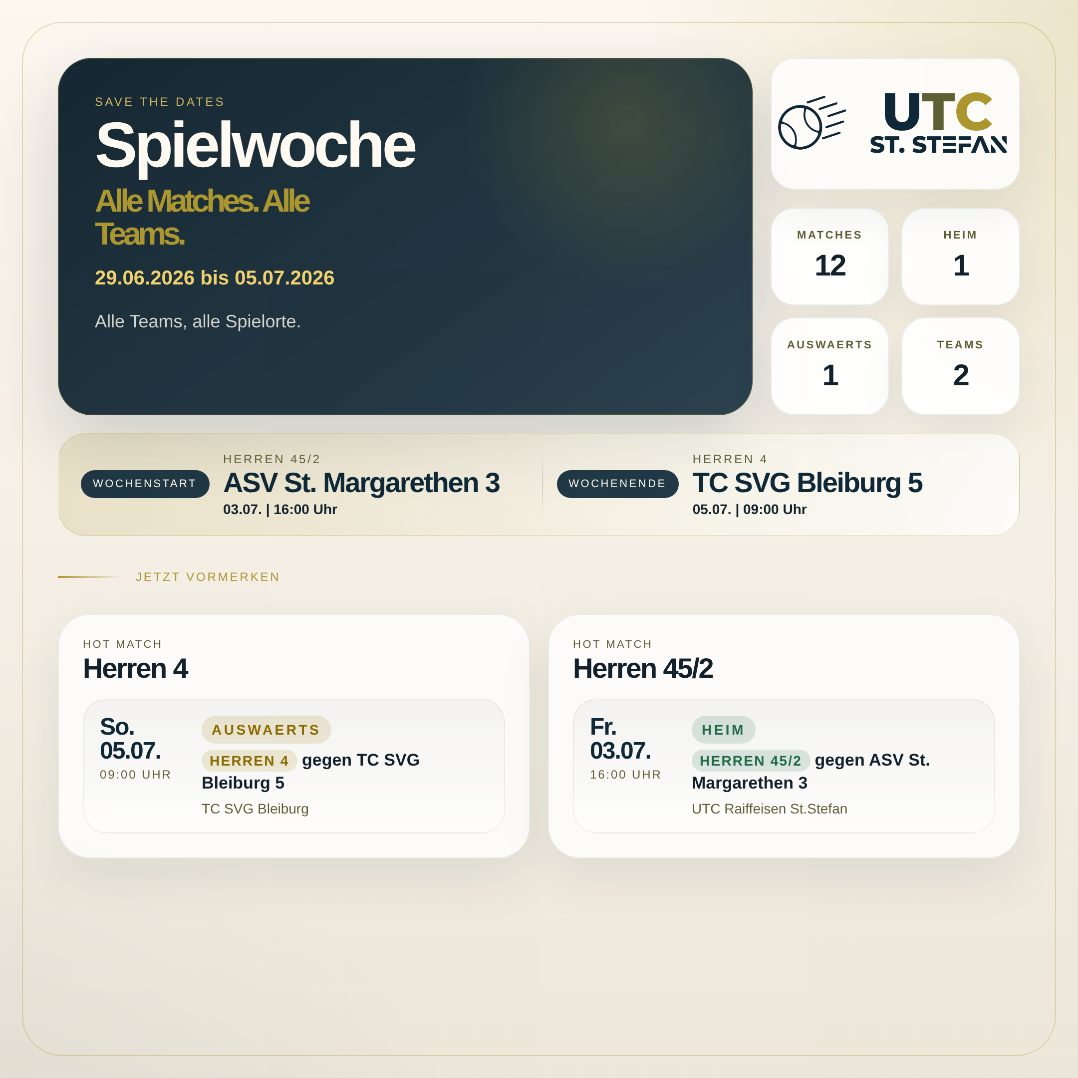 Instagram Boost Post Spielwoche