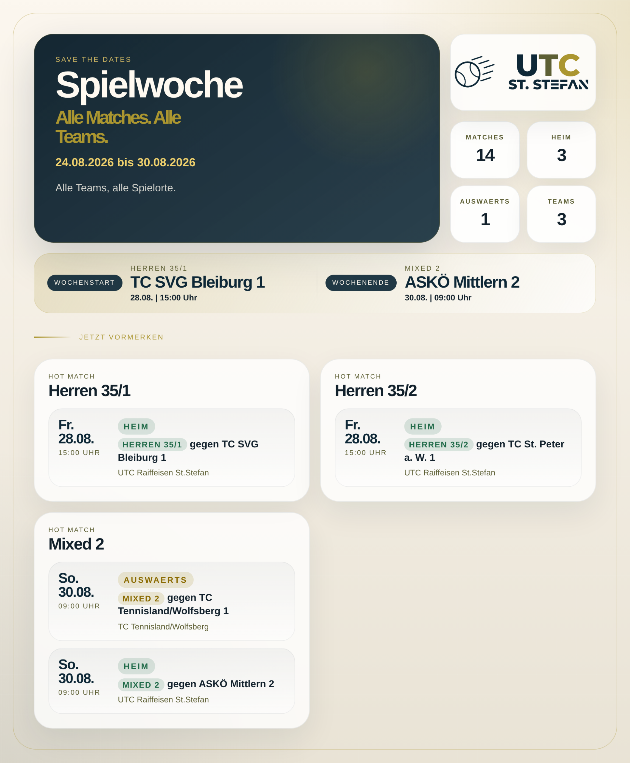 Instagram Boost Post Spielwoche