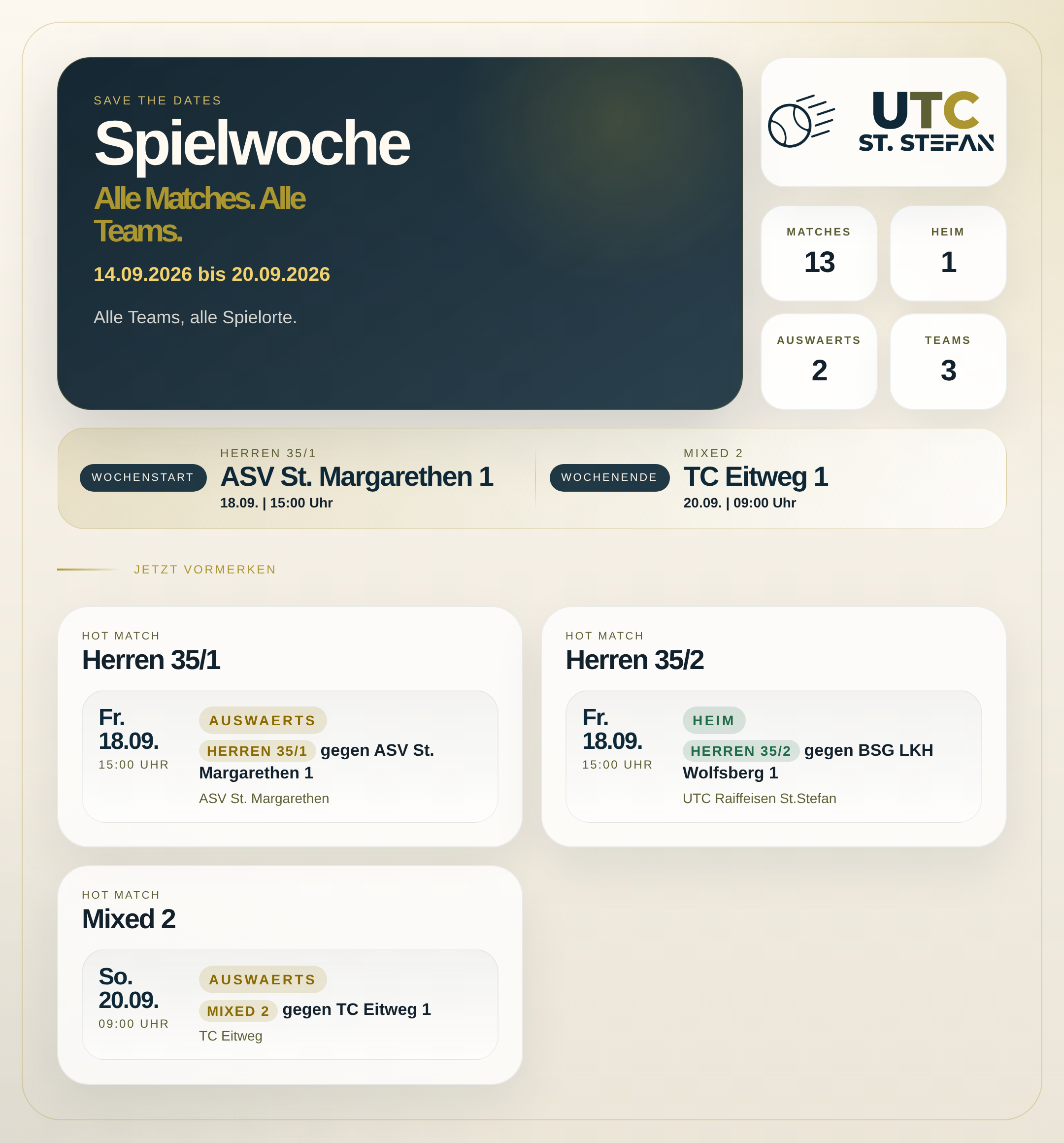 Instagram Boost Post Spielwoche